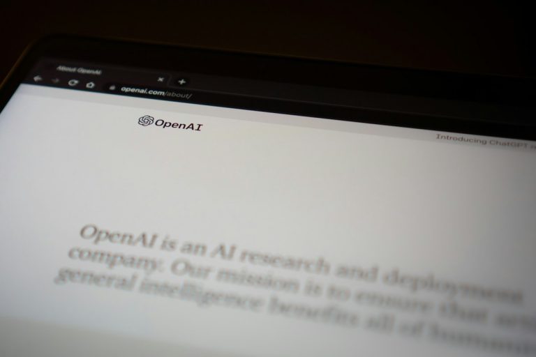 A digital interface representing modern marketing analytics and AI optimisation
